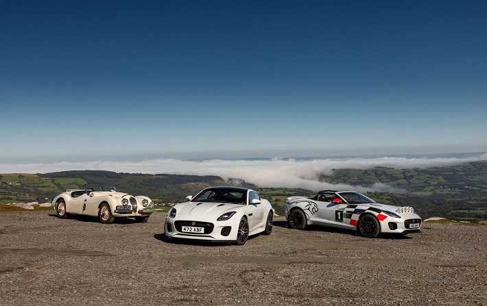 Des F-Type de rallye pour clbrer les 70 ans de sportive de Jaguar

