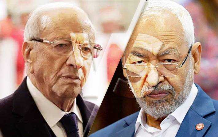 Bji Cad Essebsi dclare la guerre  Rached Ghannouchi 