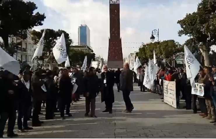 Hezb Ettahrir : Des drapeaux blancs, mais jamais sans  Takbir  