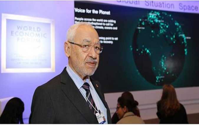 Ennahdha sexplique sur la participation de Ghannouchi au forum de Davos