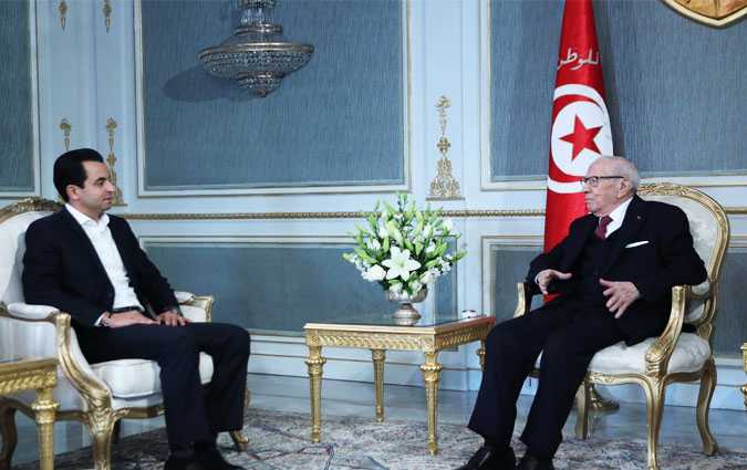 Bji Cad Essebsi exprime son soutien  Hamza Belloumi 
