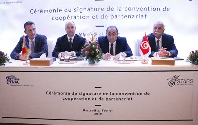 Convention de Partenariat entre lEcole Nationale de lAviation Civile franaise et Stars Airlines Services
