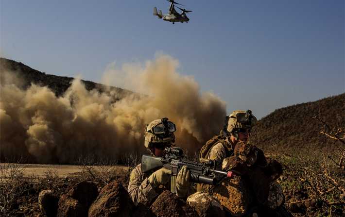 NYT : Des Marines US ont combattu aux cts de larme nationale dans lOuest de la Tunisie