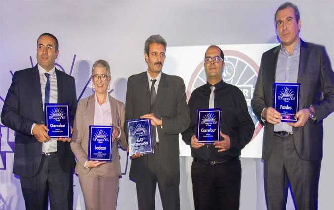Awards night des services clients : Ooredoo, Gat Assurances,  Carrefour Tunisie et Fatales se distinguent

