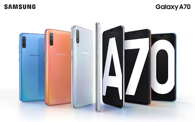 Samsung lance son nouveau Galaxy A70