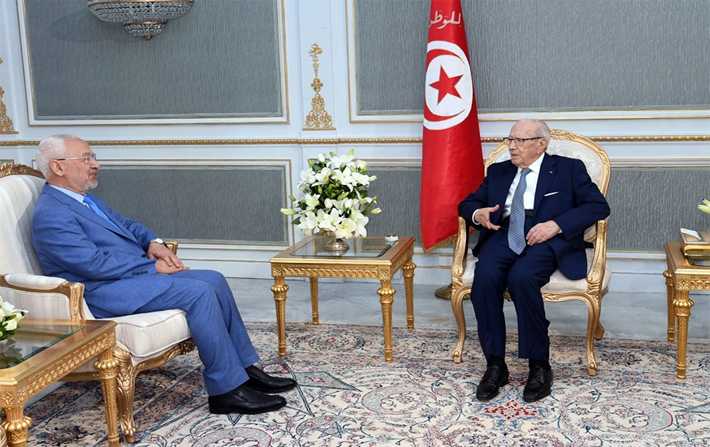Bji Cad Essebsi reoit Rached Ghannouchi