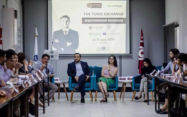 Les tudiants de Sciences Po Tunis dbattent de la situation en Tunisie avec les plus grandes universits US