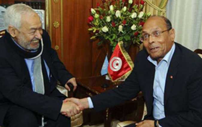 Rached Ghannouchi tend la main  Moncef Marzouki

