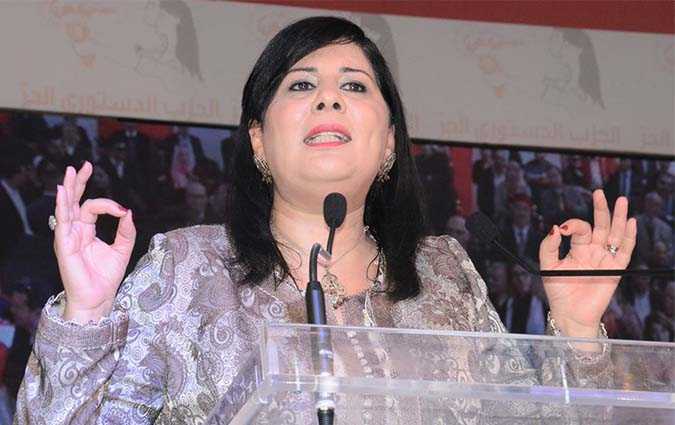 Abir Moussi : l'homosexualit peut affecter le modle familial tunisien