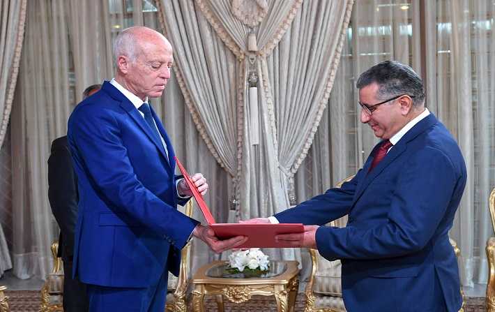 Kas Saed remet les lettres de crance  deux nouveaux ambassadeurs de Tunisie