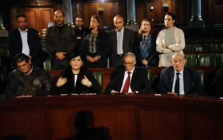 Abir Moussi ne lve pas le sit-in et accuse Ghannouchi dabus de pouvoir


