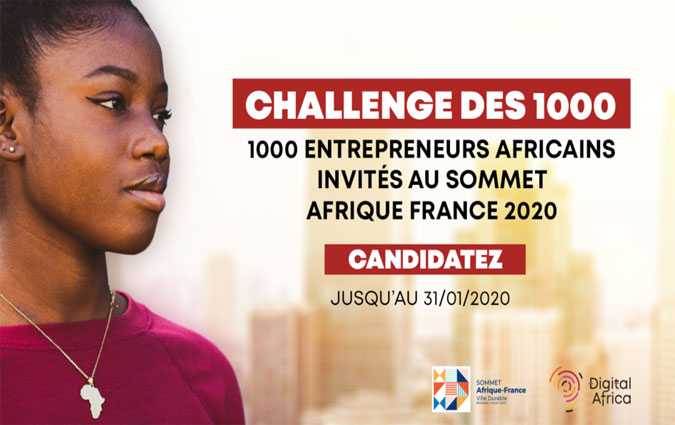 Les entreprises tunisiennes innovantes dans les domaines de la ville et les territoires durables invites  participer au  Challenge des 1000  (28me dition du Sommet Afrique-France)

