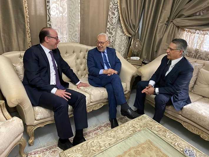 Elyes Fakhfakh : la runion avec Ghannouchi et Karoui a t positive

