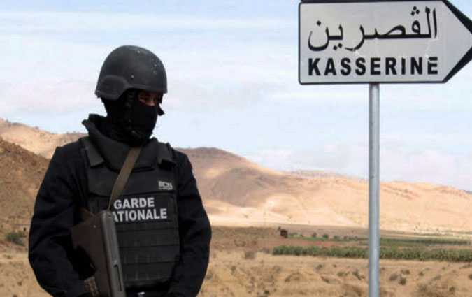 Dcouverte dun campement terroriste  Kasserine