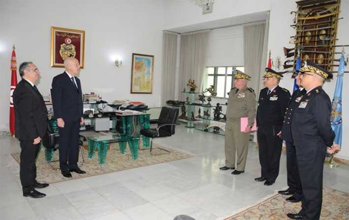 Kas Saed effectue une visite au ministre de la Dfense nationale