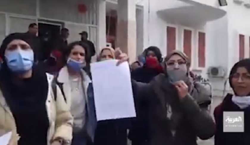 Gafsa : Une demande de divorce collective pour rclamer un emploi !