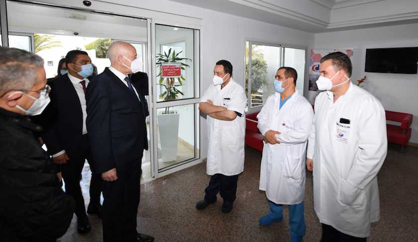 Kas Saed rend visite  Mohamed Ennaceur hospitalis 
