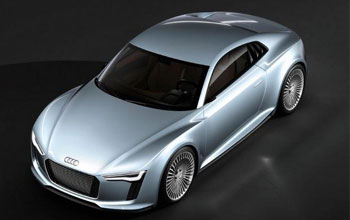 LâEUR(TM)e-Tron, le concept de coupé électrique à la sauce Audi