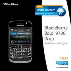 Tunisie Telecom réduit les prix des forfaits de Blackberry et lance le 9700 Onyx
