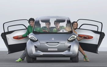 Le concept BB1 de Peugeot - Des lignes peu conventionnelles