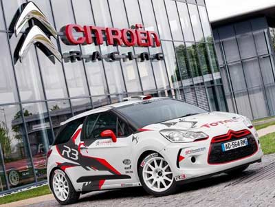 La DS3 R3, le nouveau bolide de course de Citroën Racing