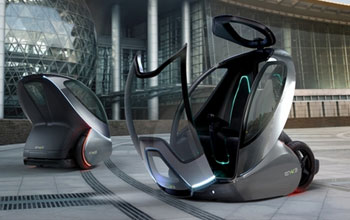 EN-V, la voiture électrique de demain, selon GM et Segway