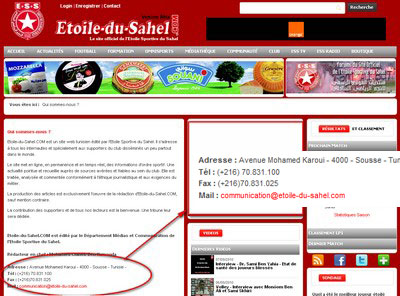 Insolite : LâEUR(TM)Etoile sportive du Sahel et le plagiat jusquâEUR(TM)au bout du filâEUR¦