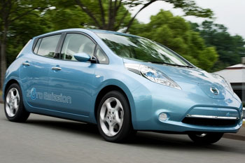Nissan Leaf, voiture électrique de l'année en Grande-Bretagne
