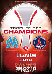 Trophée des champions entre le PSG et l'OM : la FTF empoche 500 mille dinars !