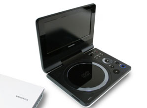 Lecteur DVD-DivX portable SD-P73SW de Toshiba : feel freedom !