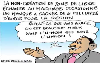 Les hommes dâEUR(TM)affaires maghrébins radotent à Tunis
