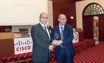 LâEUR(TM)Université Centrale de Tunis consacrée par Cisco