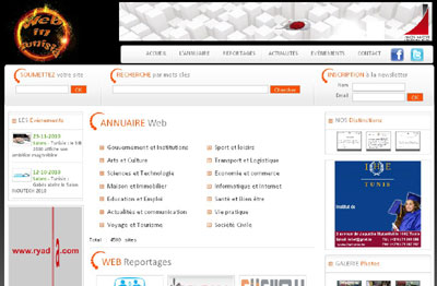 webintunisia.com, nouvel annuaire des sites web tunisiens