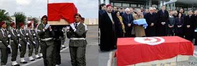 Les honneurs militaires pour Hédi Annabi
