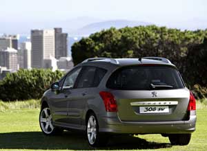 La 308 SW élue voiture familiale de lâEUR(TM)année 2008 en Suède