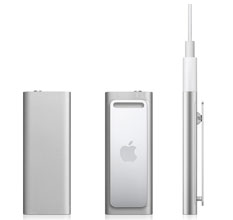 iPod shuffle : capacité maximale, taille minimale