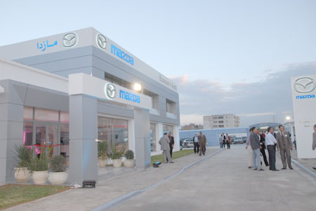 Tunisie : Inauguration du nouveau show room de Mazda