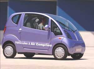 Zoom sur la voiture sans carburant