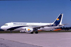 Tunisie - Baptême de lâEUR(TM)air de Nouvelair à lâEUR(TM)aéroport dâEUR(TM)Enfidha