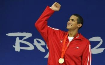 Tunisie - Oussama Mellouli, élu meilleur sportif de lEUR(TM)année 2009