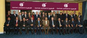 Qatar Airways honore les associations dâEUR(TM)amitié et de coopération TunisAsia et Tunisie-Afrique du Sud