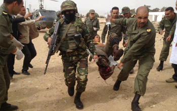 Tunisie - Affrontements nocturnes entre l'Armée et les terroristes à Jebel Chaâmbi