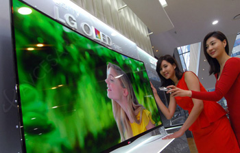 Le téléviseur OLED Incurvé LG récompensé pour son design innovant aux EISA Awards 2013