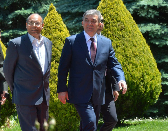 Tunisie – Moncef Marzouki effectue une visite officielle en Turquie