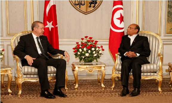 Tunisie – Marzouki rencontre Erdogan au palais de Carthage