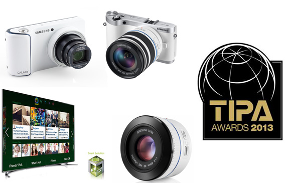 Samsung reçoit 4 TIPA Awards 2013