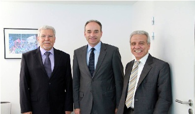 Taïeb Baccouche rencontre Jean-François Copé et François Bayrou