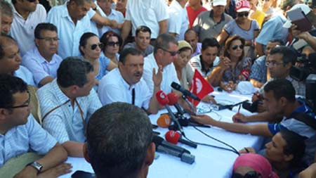 Communiqué des députés en sit-in devant l'ANC