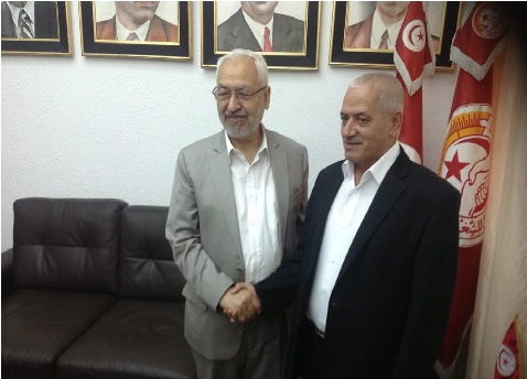 Tunisie – Nouvelle rencontre Rached Ghannouchi – Houcine Abassi 