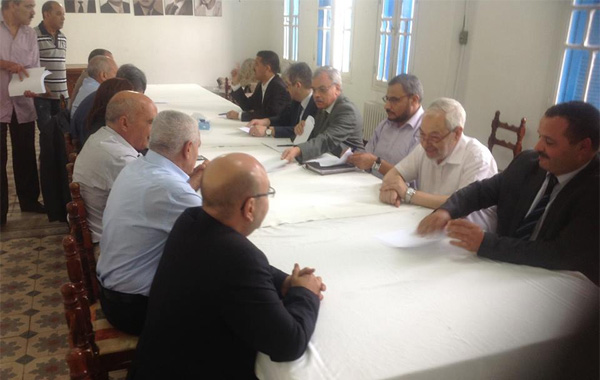 Tunisie - Réunion entre les organisations parrainant le dialogue et la Troïka